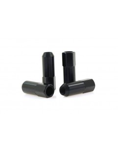 Nuts M12x1.25 Alu 60mm JBR Black Cone