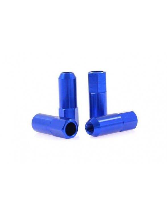 Nuts M12x1.25 Alu 60mm JBR Blue Cone