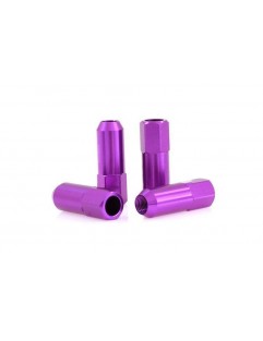 Nuts M12x1.25 Alu 60mm JBR Purple Cone