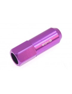 Nuts M12x1.25 Alu 60mm JBR Purple Cone