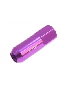 Nuts M12x1.25 Alu 60mm JBR Purple Cone