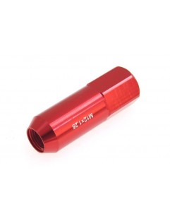 Nuts M12x1.25 Alu 60mm JBR Red Cone