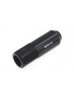Muttrar M12x1.5 Alu 60mm JBR Black Cone