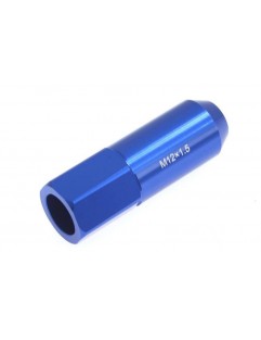 Muttrar M12x1.5 Alu 60mm JBR Blue Cone