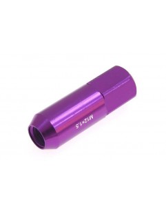 Nuts M12x1.5 Alu 60mm JBR Purple Cone