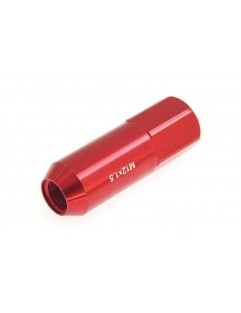 Nuts M12x1.5 Alu 60mm JBR Red Cone