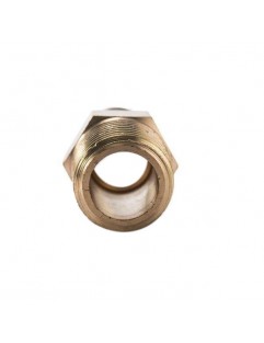 1/2 "nipple for 16mm wire BRASS