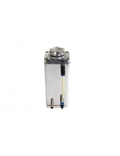 Oil catch tank 1L 10mm TurboWorks Silver