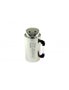 Oil catch tank 0.7L 9mm D1Spec Silver Replica