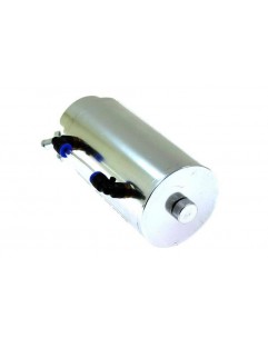 Oil catch tank 0.7L 9mm D1Spec Silver Replica