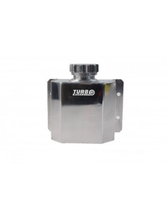 Oil catch tank grodziowy 1L 10mm TurboWorks Silver