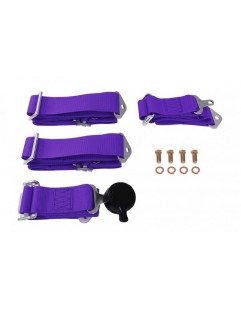 Sports belts 4p 2 "Purple - Quick