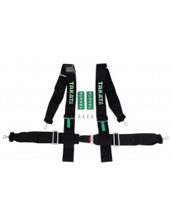 4p 3 "Black Sports Belts - Takata Replica