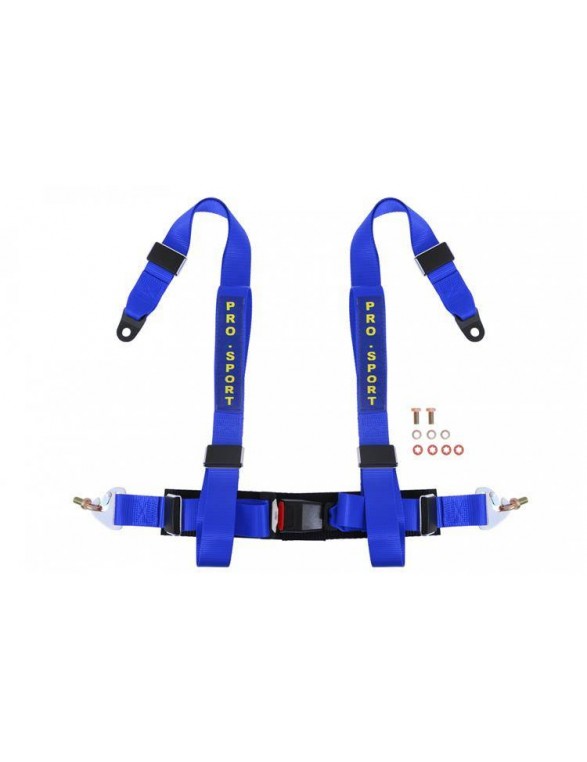 4p 2 "Blue sports belts - Pro Sport