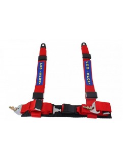 4p 3 "Red sports belts - Pro Sport