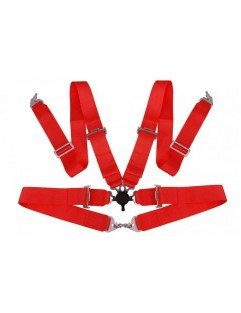 4p 3 "Red - Quick sports belts