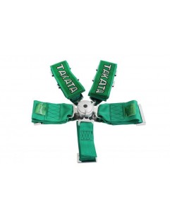 5p 3 "Green Sports Belts - Takata Replica