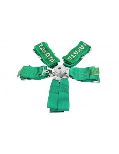 Sports Belts 6p 3 "Green - Takata Replica