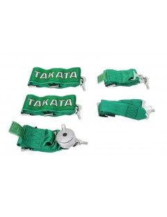 Sports Belts 6p 3 "Green - Takata Replica