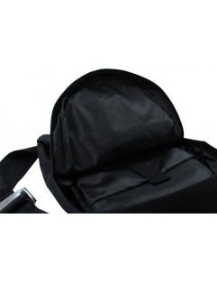 Slide Black Braces Backpack