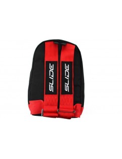 Slide Red Braces Backpack