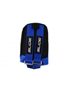 Slide Blue Braces Backpack