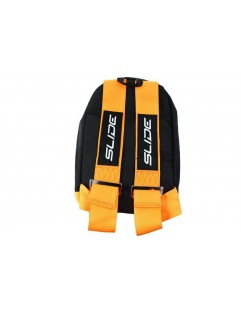 Slide Orange Braces Backpack