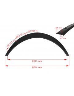 Fender flares Big 4 pcs.