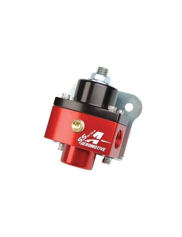 Aeromotive SS Carburetor 750HP ORB-06 Red / Black fuel pressure regulator