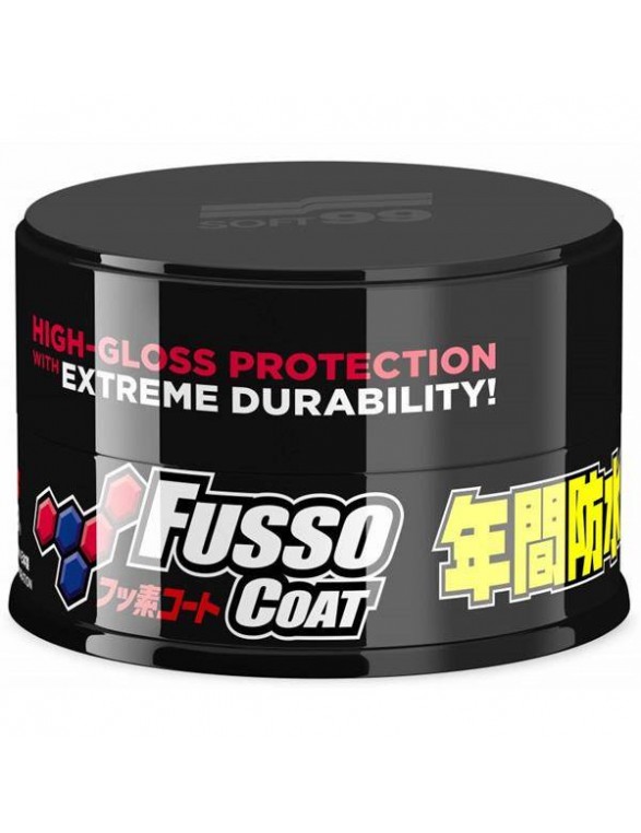 Soft99 Fusso Coat 12 Months Wax Dark 200g (Hard wax)