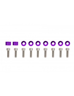 Decorative screws M8x1.25 25mm JDM Purple