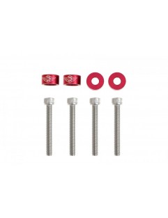 Decorative screws M6x1.0 45mm JDM Red