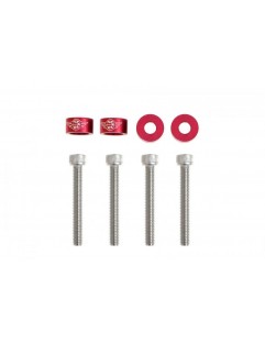 Śrubki ozdobne M6x1.0 45mm JDM Red