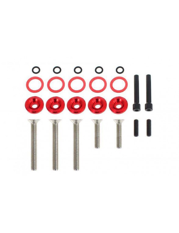 Honda Civic D-Series JDM Valve Cover Bolts red