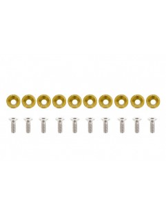 Decorative screws M6x1.0 15mm JDM Gold