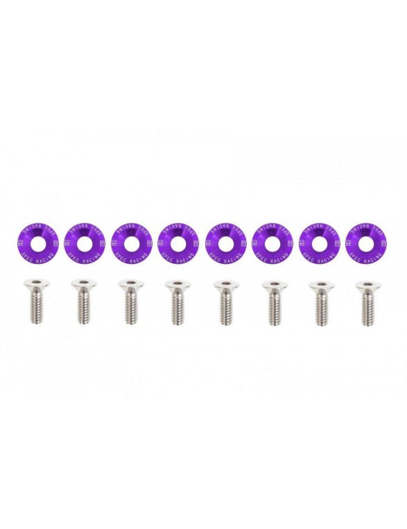 Decorative screws M6x1.0 15mm D1 Purple