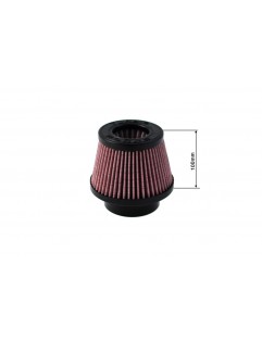 Conical filter TURBOWORKS H: 100mm OPEN: 80-89mm Purple