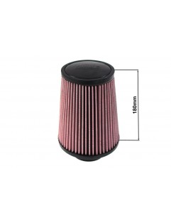 Conical filter TURBOWORKS H: 180mm OPEN: 60-77mm Purple
