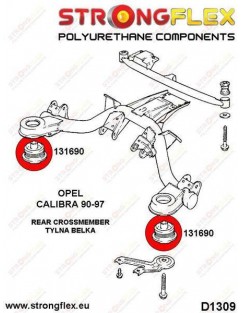 Rear beam bush