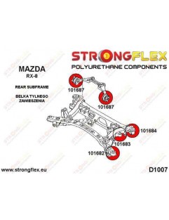 Rear beam - middle bush