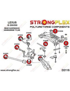 Rear beam - rear bush SPORT