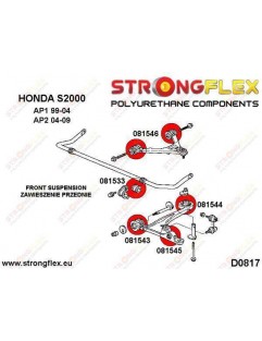 Front and rear shock mount bushing