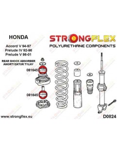 Rear shock mount bushing