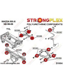 Rear diff mount bush