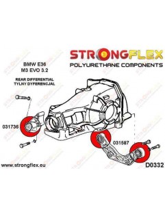 Rear diff mount - rear bushing E36 SPORT