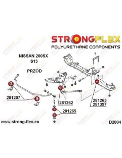 Front torque arm bushing