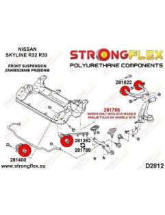 GTR Front Torque Bar Bush