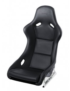 RECARO Rennschalen (ABE) / Racing skaller (ABE) Pole Position - Læder sort stol