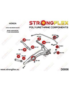 Bakre stabilisatorbussning 18 mm SPORT