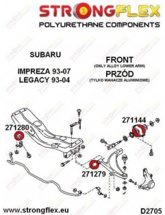 Front Wishbone Rear Bush